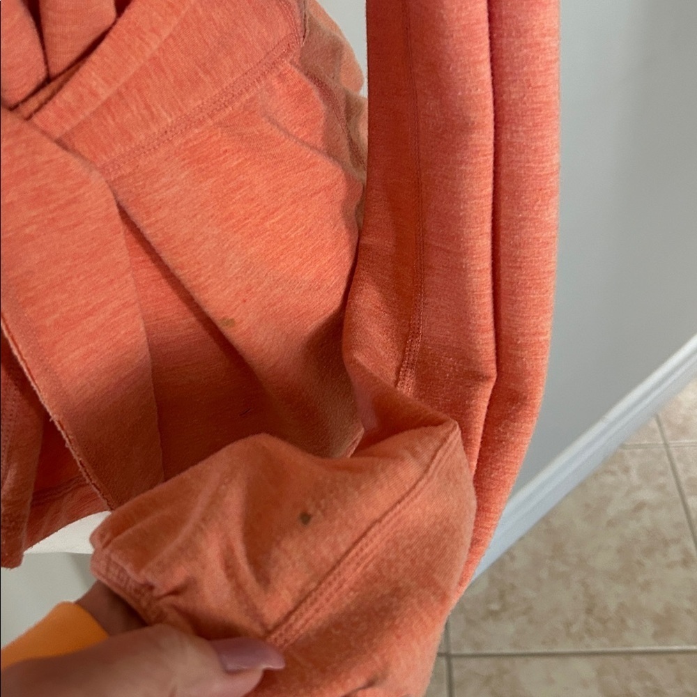 Lululemon Orange Wrap Cardigan Size 6 - Picture 6 of 8